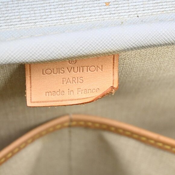 LOUIS VUITTON LV Logo Deauville Hand Bag Monogram Leather Brown M47270 81YH747 - Picture 14 of 16